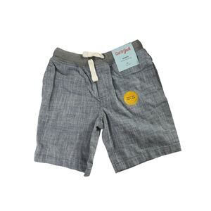 Cat & Jack Boys Size 5T Pull-On Drawstring Shorts West Coast Light Blue